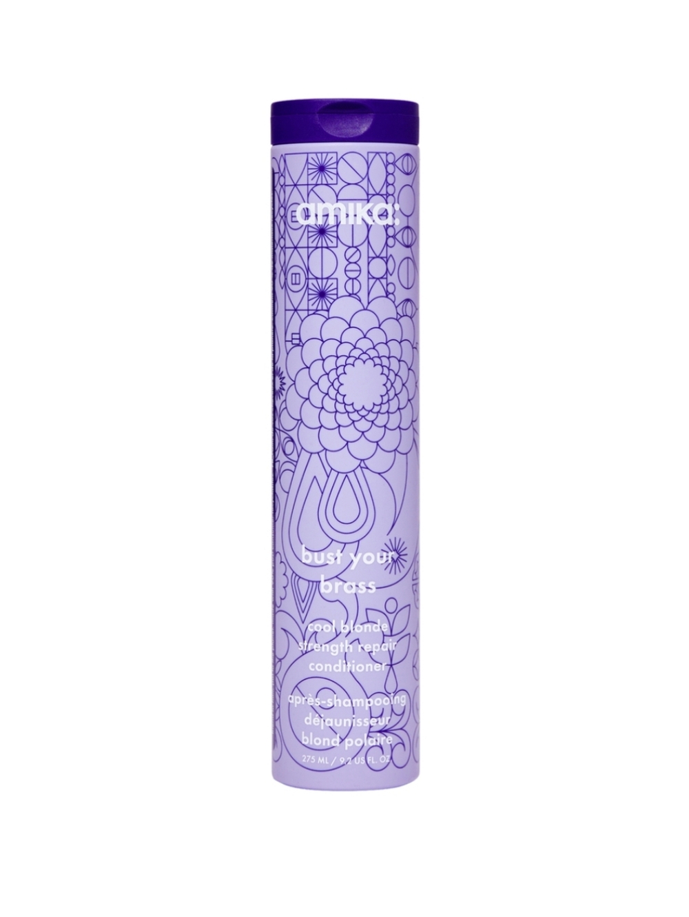 amika Bust Your Brass Cool Blonde Strength Repair Conditioner 9.2 oz